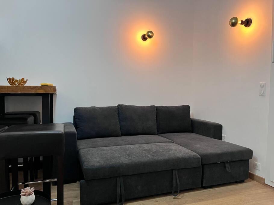 Appartement Indep Cosy Avec Jardin Сен-Дени Экстерьер фото