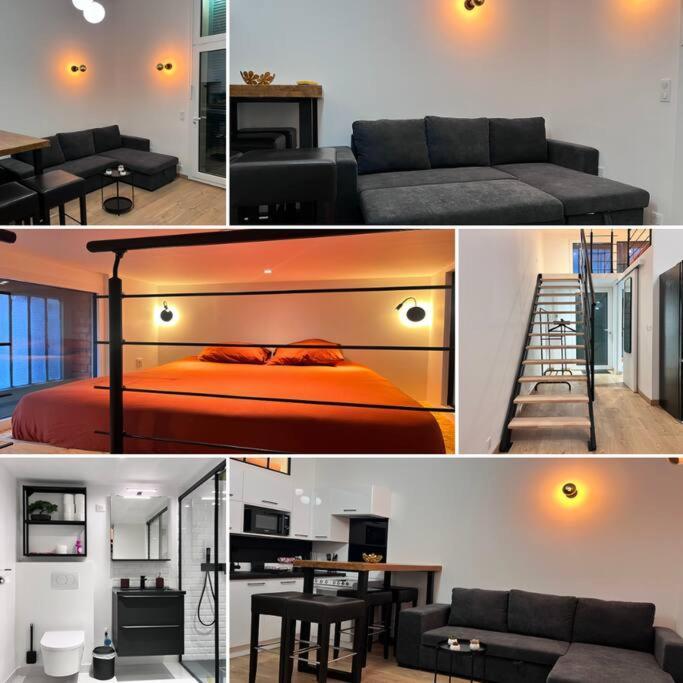 Appartement Indep Cosy Avec Jardin Сен-Дени Экстерьер фото