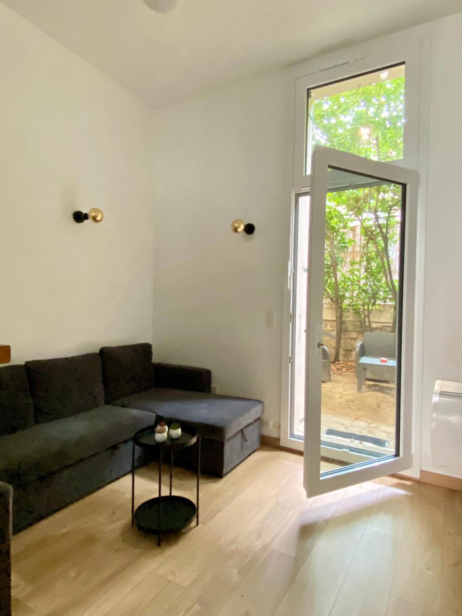 Appartement Indep Cosy Avec Jardin Сен-Дени Экстерьер фото